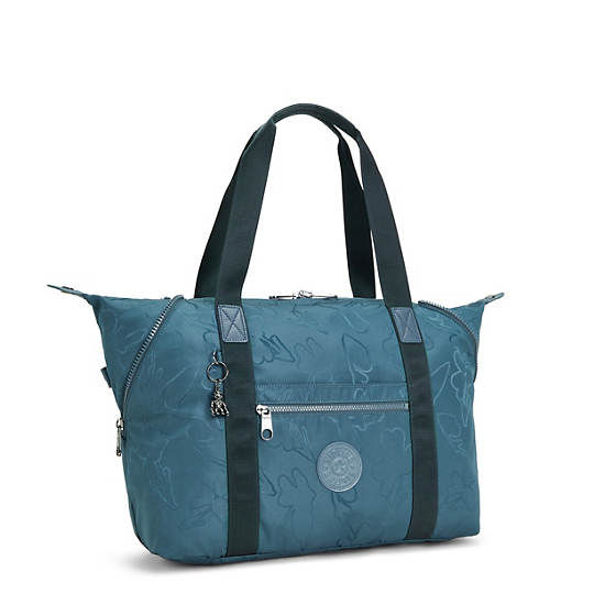 Kipling Art Medium Iconic Toteväska Marinblå Grå | SE 1767NW